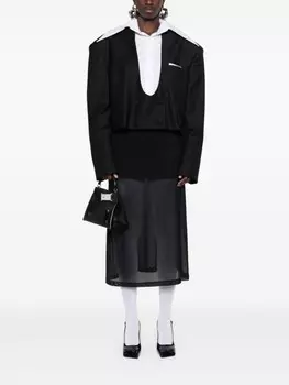 Almaz укороченный блейзер, черный