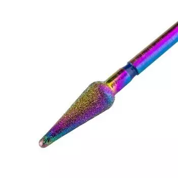 Алмазный резак с радужным конусом «Единорог» № 1, AlleBeauty