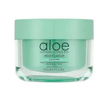 Алоэ, Крем для лица увлажняющий 80%, 100 мл Holika Holika