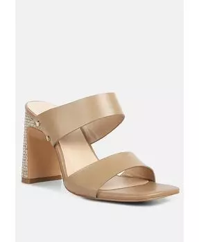 Alodia Женские босоножки на блочном каблуке Slim Rag & Co, цвет Taupe