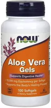 Aloe Vera Gels - концентрат алоэ из листьев алоэ 200:1 (100 капсул) Inna marka