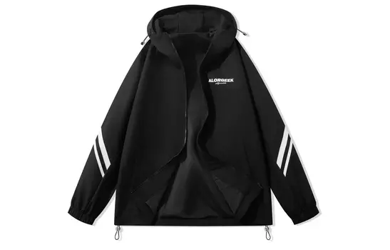 ALORGEEK Куртка унисекс, Черный