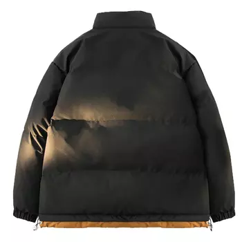 ALORGEEK Стеганая куртка унисекс, Черный