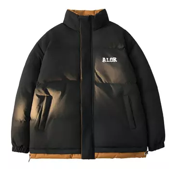 ALORGEEK Стеганая куртка унисекс, Хаки