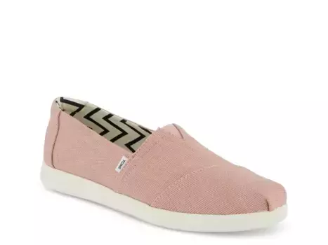 Alpargata Plus Слипоны - женские Toms, Light Pink
