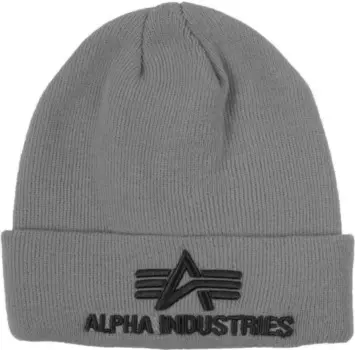 Alpha Industries 3D Шапочки, серый