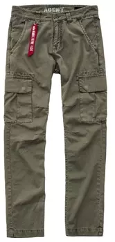 Alpha Industries Agent Брюки, черный