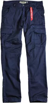 Alpha Industries Agent Брюки, синий
