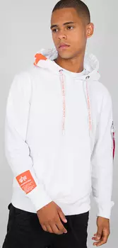 Alpha Industries Alpha Балахон, белый