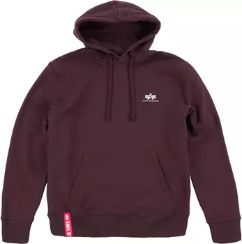 Alpha Industries Alpha Basic Small Logo Балахон, mahagony