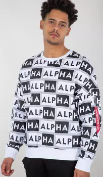 Пуловер Alpha Industries AOP OS