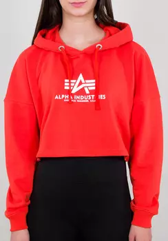 Alpha Industries Basic COS Дамы Худи, красный