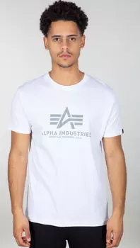 Футболка Alpha Industries Basic, известковая