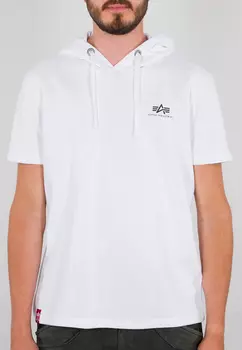 Alpha Industries Basic Small Logo Hooded футболка,