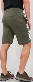 Alpha Industries Big Letters Шорты, зеленый