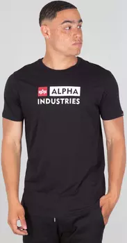 Alpha Industries Block-Logo Футболка,