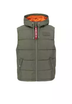 Alpha Industries Блузон " Alpha Industries Мужчины - Жилеты с капюшоном Puffer Vest FD", зеленый
