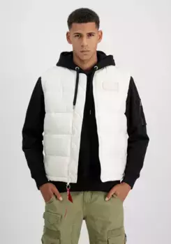 Alpha Industries Блузон " Alpha Industries Мужчины - Жилеты Puffer Vest LW", цвет Jet Stream White