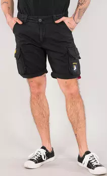 Alpha Industries Crew Patch Шорты, черный