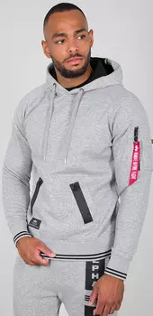 Alpha Industries Defense Худи, серый