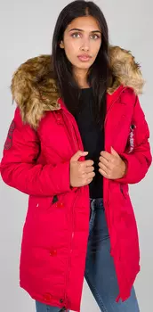 Alpha Industries Explorer Дамы Куртка, красный