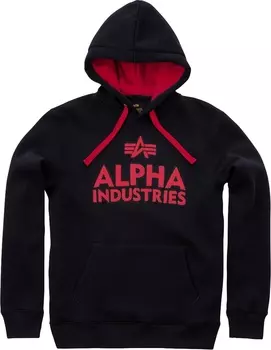 Alpha Industries Foam Print Толстовка мужская, черный/красный