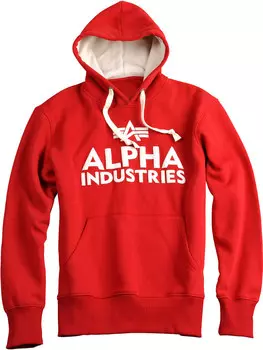 Alpha Industries Foam Print Толстовка мужская, красный/белый