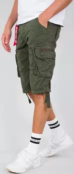 Шорты Alpha Industries Jet, темно-зеленые