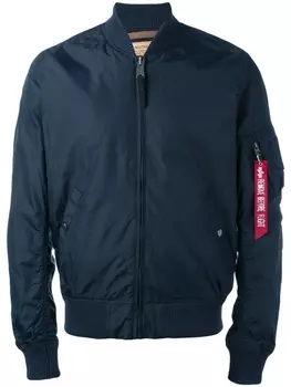 Alpha Industries куртка-бомбер, синий