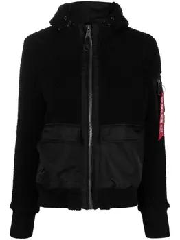 Alpha Industries куртка с капюшоном, черный