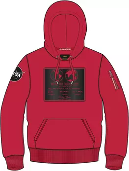 Alpha Industries Lunar Plaque Балахон, красный