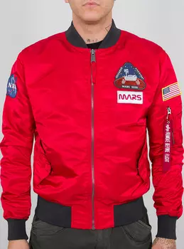 Alpha Industries MA-1 LW Mission to Mars Куртка, красный