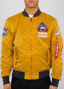 Alpha Industries MA-1 LW Mission to Mars Куртка, желтый