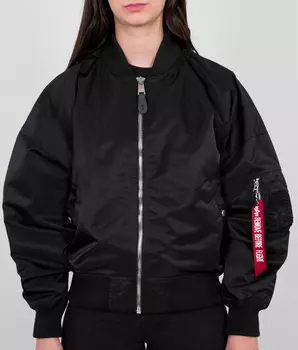 Alpha Industries MA-1 OS LW Дамская куртка, черный