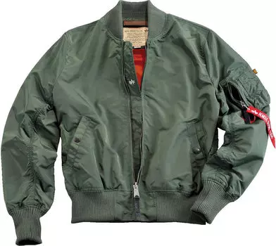Alpha Industries MA-1 TT Детская куртка, темно-зеленый
