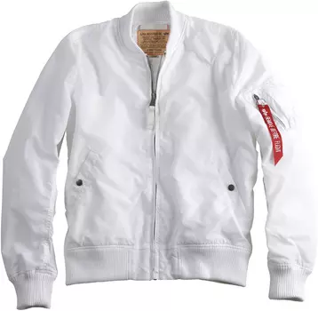 Alpha Industries MA-1 TT Куртка, белый