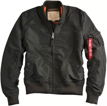 Куртка Alpha Industries MA-1 TT, темно-серая