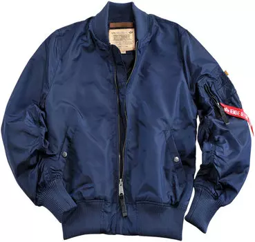 Alpha Industries MA-1 TT Куртка, темно-синий