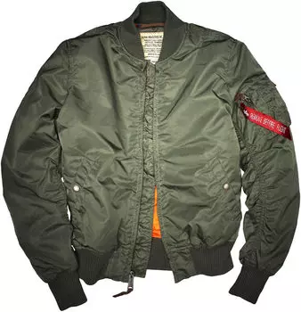 Alpha Industries MA-1 VF 59 Куртка женская, зеленый