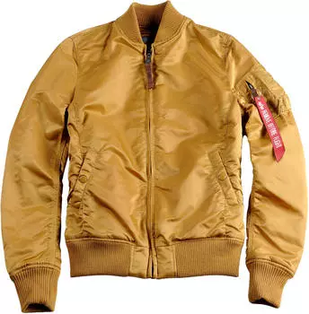 Alpha Industries MA-1 VF 59 Куртка женская, золотистый