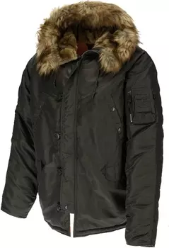 Alpha Industries N3B VF 59 Куртка, коричневый/антрацитовый