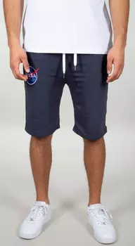 Alpha Industries NASA Basic шорты, темно-синий