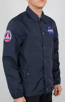 Alpha Industries NASA Coach Куртка, темно-синий