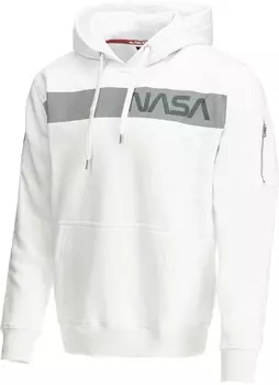 Alpha Industries NASA RS Балахон, белый
