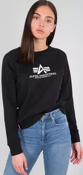 Alpha Industries New Basic Дамы Свитер, черный
