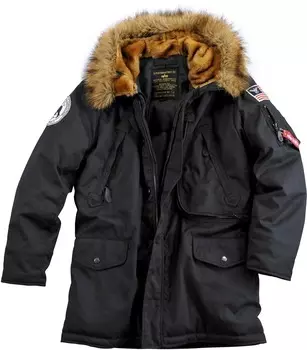 Alpha Industries Polar Куртка, черный