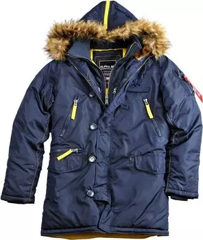 Alpha Industries PPS N3B Куртка, темно-синий