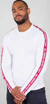 Alpha Industries RBF Tape Рубашка с длинными рукавами, белый