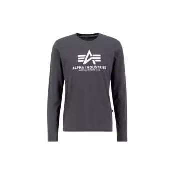 Alpha Industries с длинным рукавом " Alpha Industries Мужчины — Лонгсливы Basic T — LS", серый