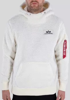 Alpha Industries Teddy Балахон, белый